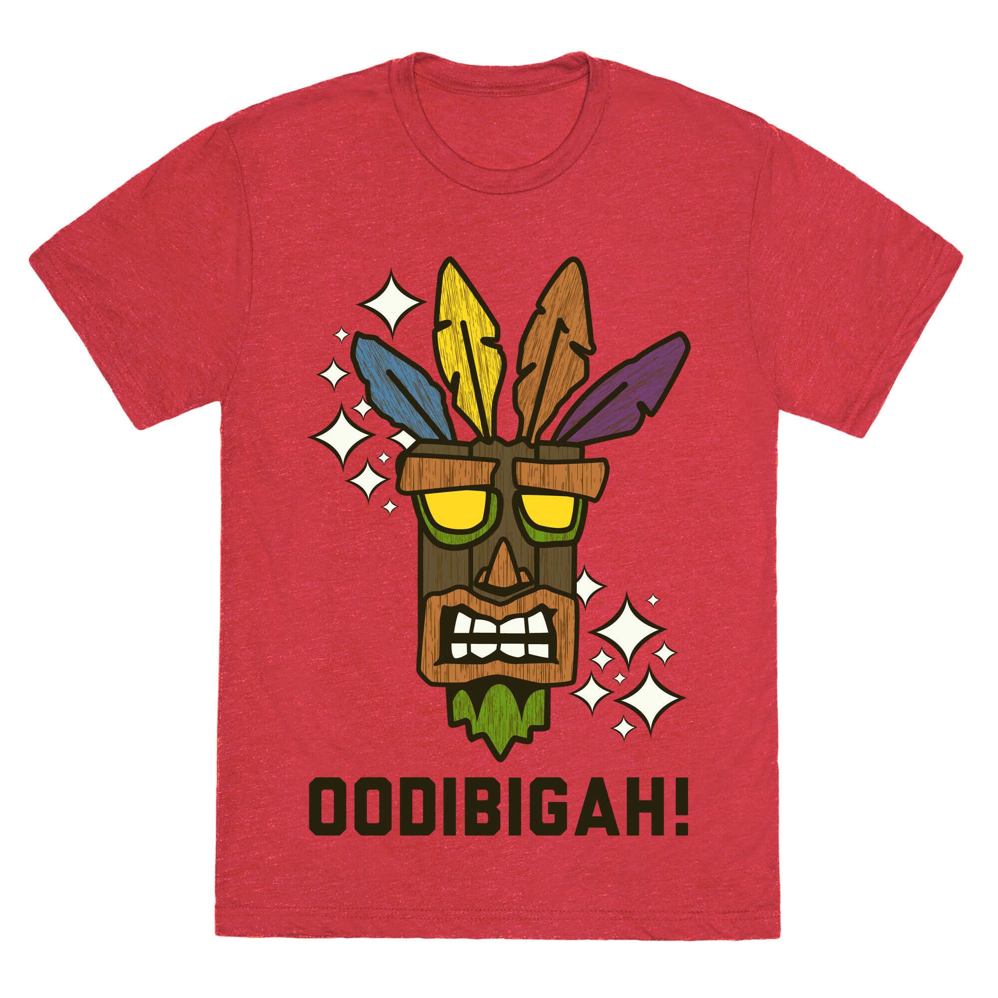 Crash Aku-Aku Mask Unisex Triblend Tee
